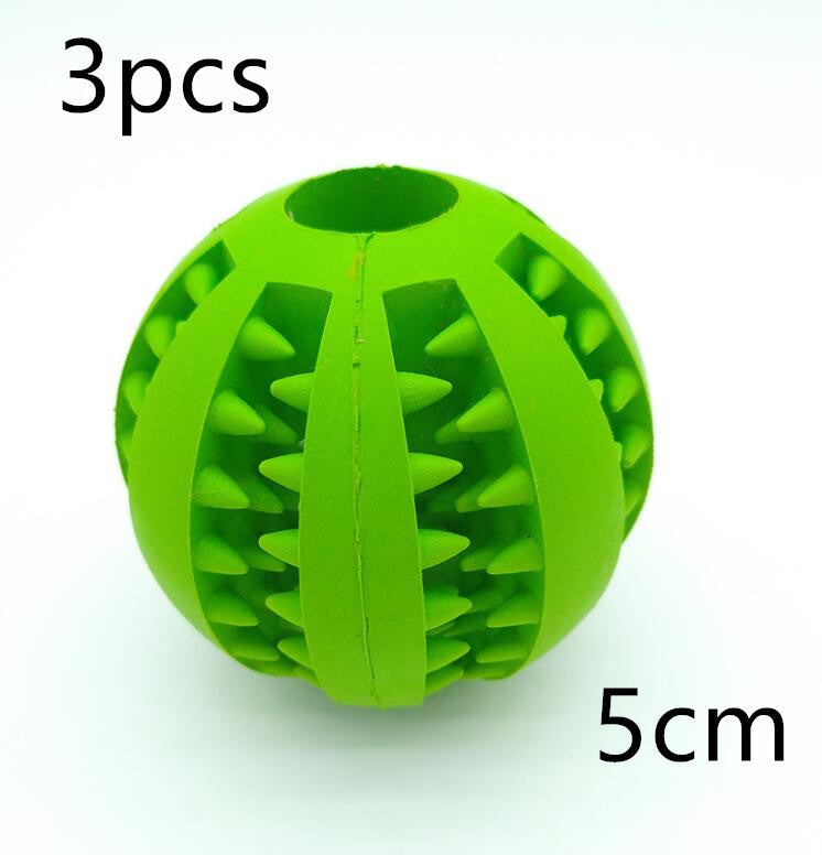 Cute Funny Rubber Dog Ball Toy