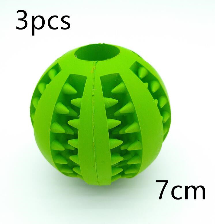 Cute Funny Rubber Dog Ball Toy