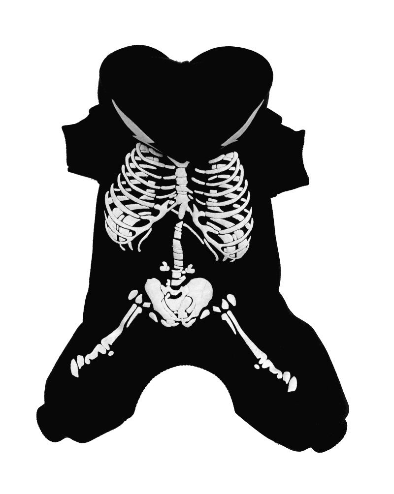 Skeleton Grasping wool pet clothes