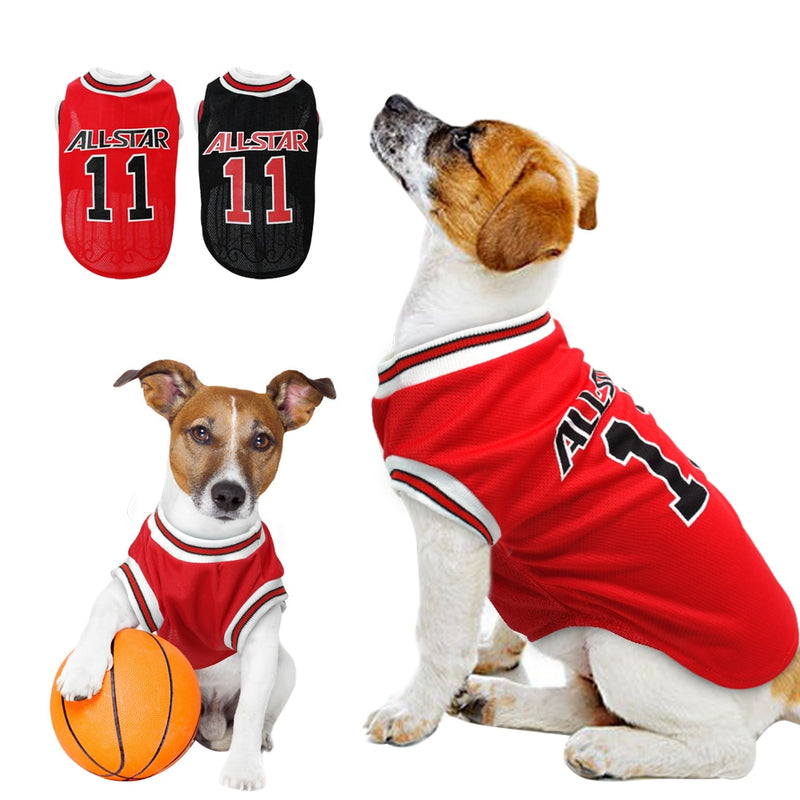 World Cup ball spring and summer dog vest