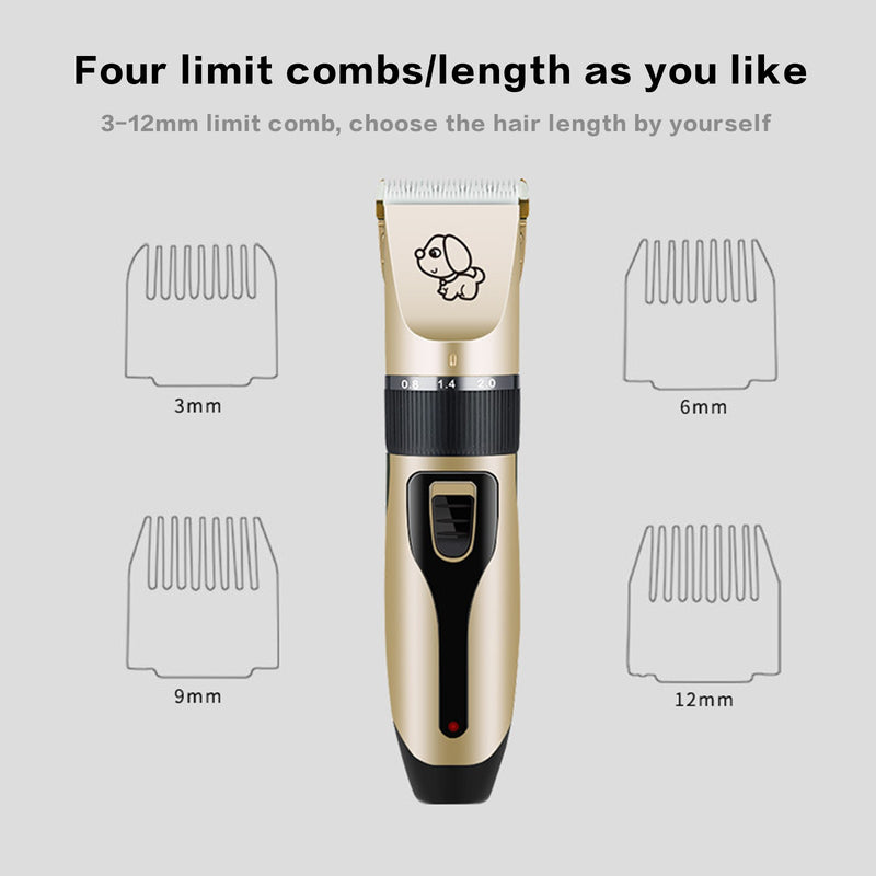 Pet Clipper Grooming Kit Rechargeable