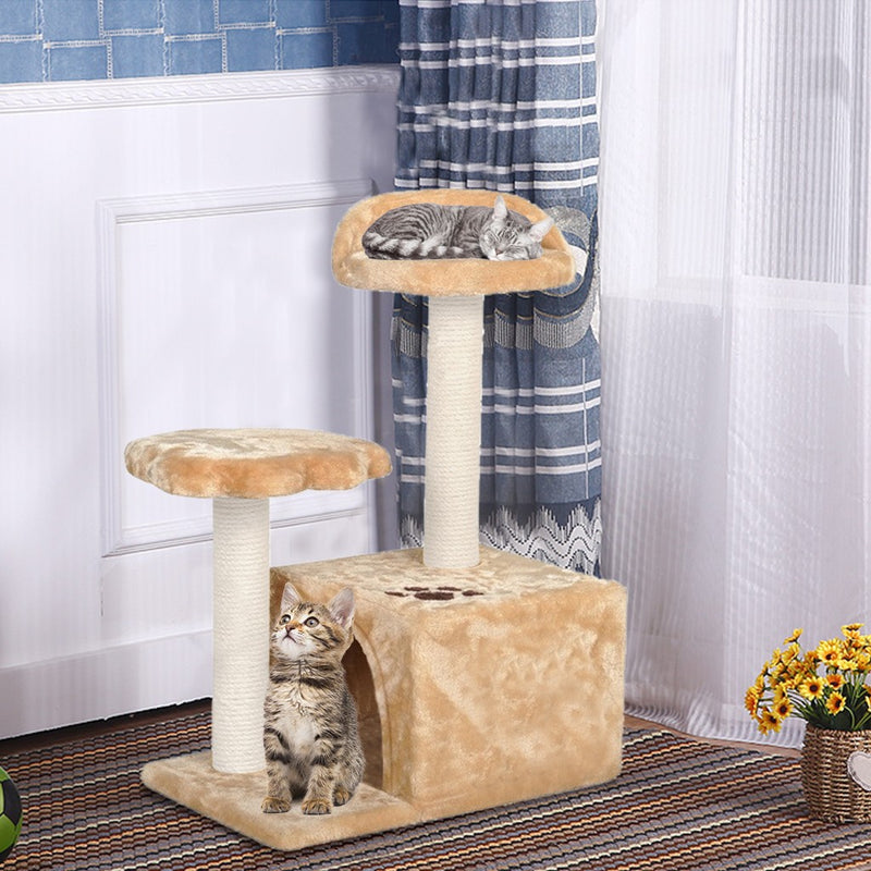 Cat Tower Kittens Pet Play House