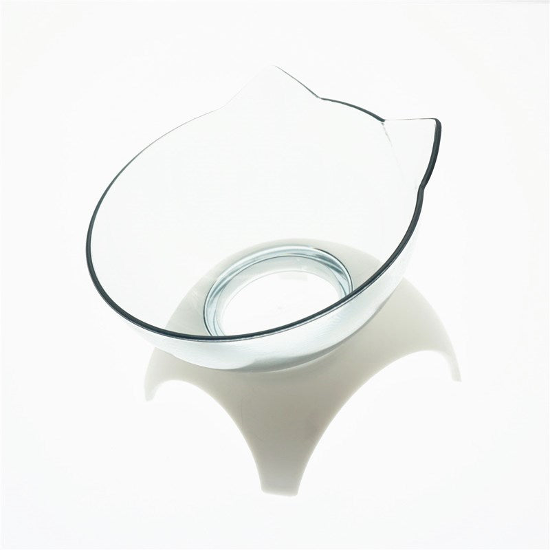 Non Slip Double Cat Bowl With Raised Stand