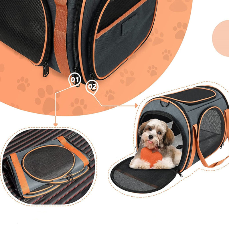 Airline approved design pet carrier bag