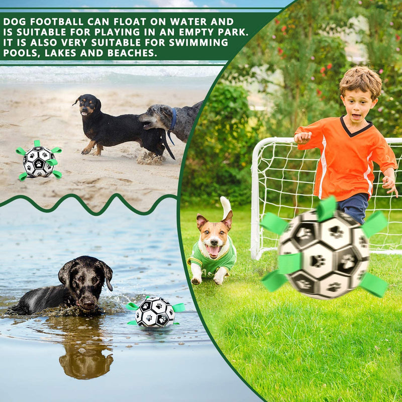 Dog Interactive Pet Football Toys with Grab