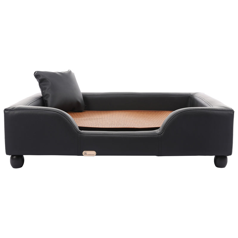 Leather Removable Waterproof Sofa Bed