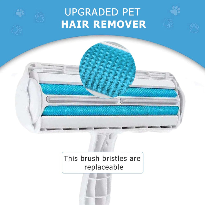 Pet Hair Roller Remover Lint Brush 2-Way