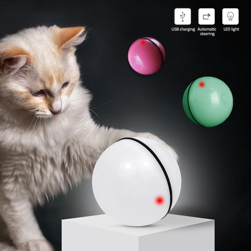 Electronic Rolling Pet Funny Toy Ball